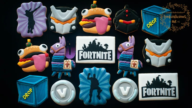 Fortnite Cookie template