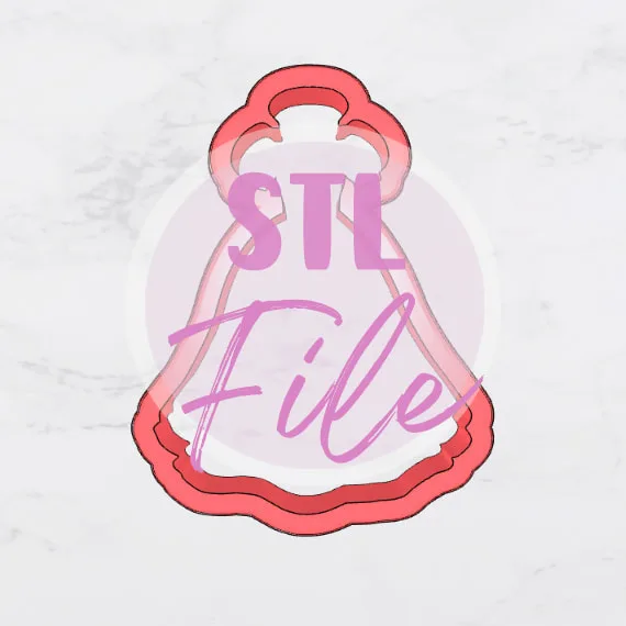 Princess Dress - STL File