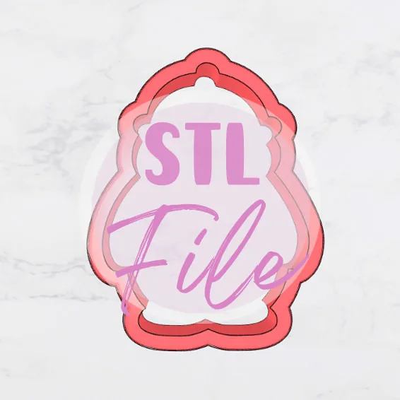 Santa in suspenders - STL File