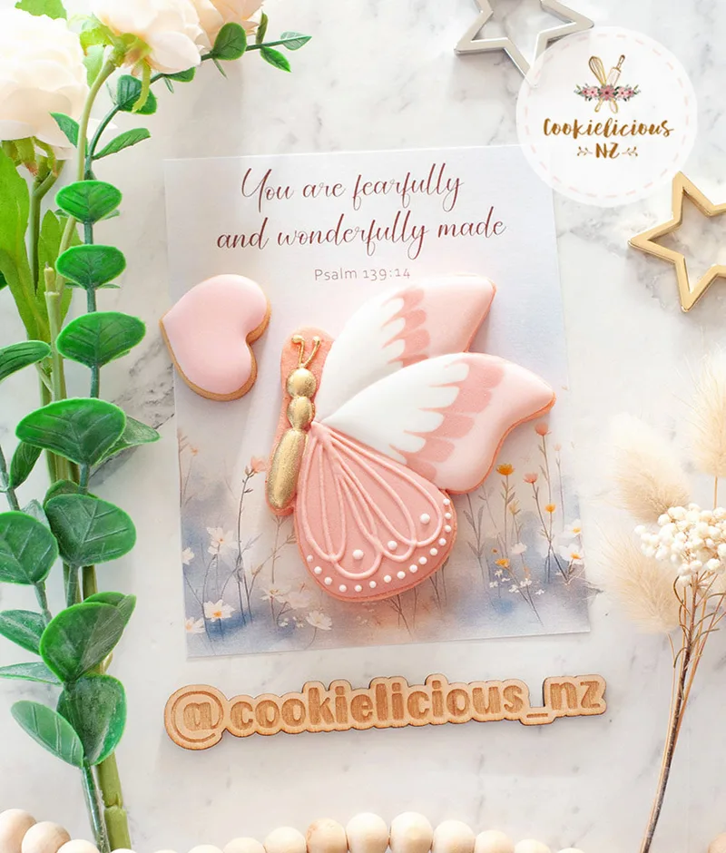 Fearfully & Wonderfully Made - Scripture Cookie Card