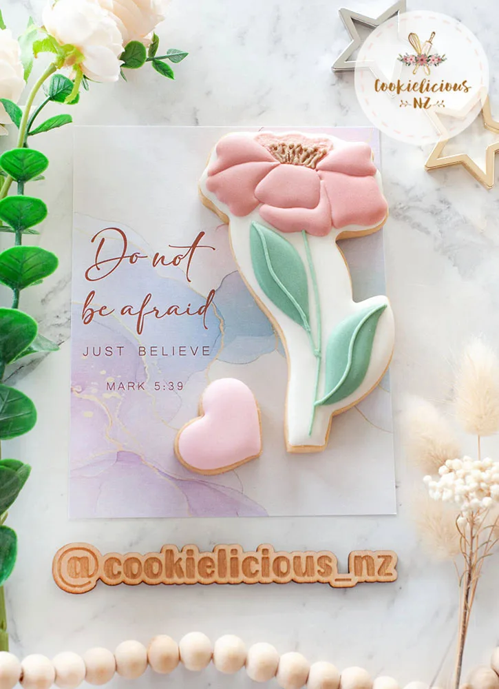 Do not be afraid - Scripture Cookie Card
