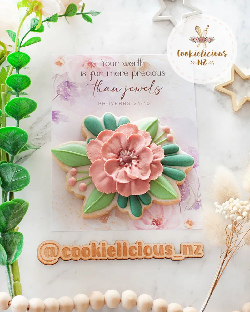 More precious than jewels - Scripture Cookie Card