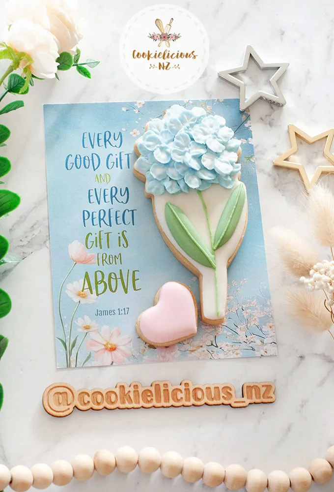 Every good & perfect gift - Scripture Cookie Card