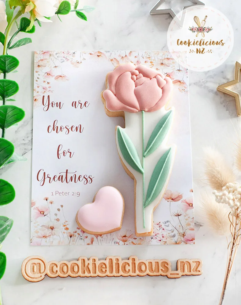 You are chosen for greatness - Scripture Cookie Card