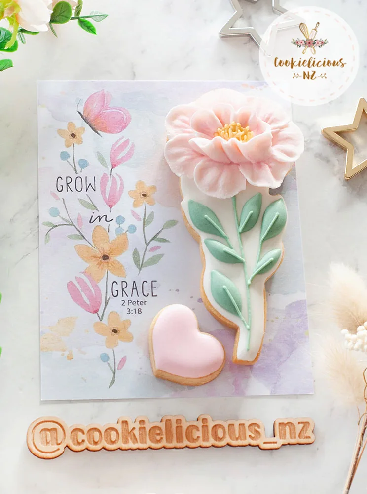 Grow in Grace - Scripture Cookie Card