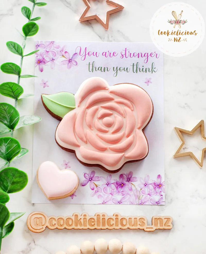 Stronger than you think - Encouragement Cookie Card